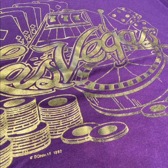 Vintage 1992 Las Vegas Tee - Picture 4 of 5